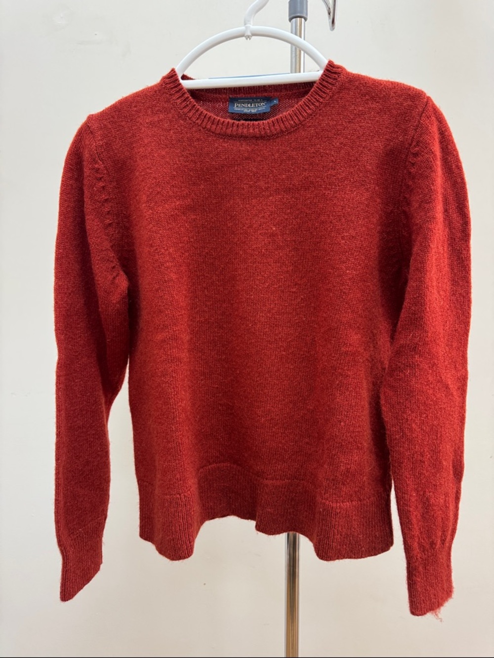 Pendleton Women's Shetland Washable wool‎ crewneck large